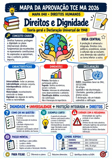 Composição ilustrativa de uso: Direitos Humanos