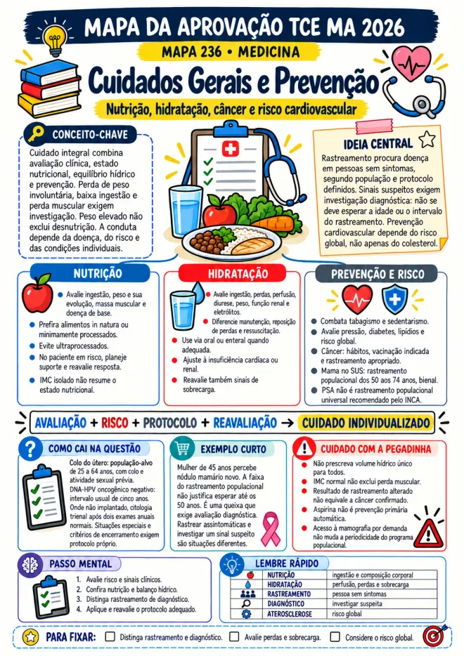 Mapa 236 · Medicina: cuidados gerais e prevenção